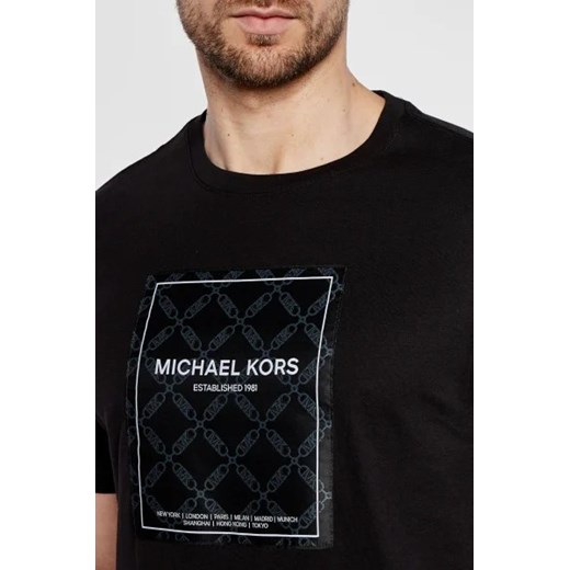 Michael Kors T-shirt EMPIRE FLAGSHIP | Regular Fit Michael Kors S okazja Gomez Fashion Store