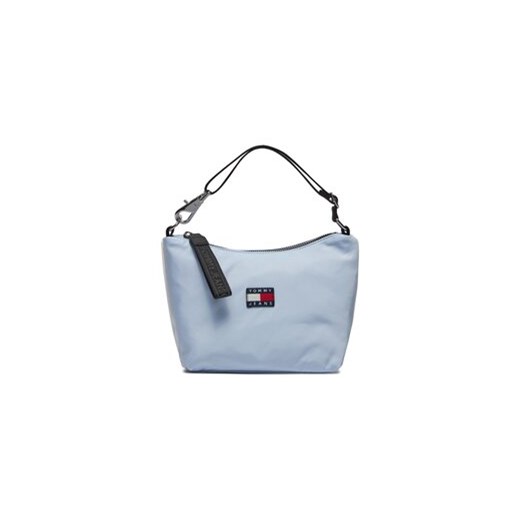 Tommy Jeans Torebka Tjw Heritage Shoulder Bag AW0AW15823 Błękitny ze sklepu MODIVO w kategorii Torebki bagietki - zdjęcie 172415653