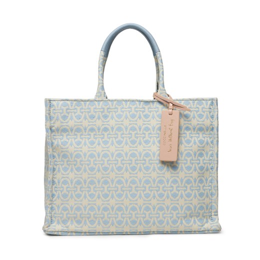 Torebka Coccinelle Never Without Bag Monogram E1 MBD 18 02 01 Błękitny Coccinelle one size eobuwie.pl