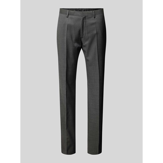 Spodnie do garnituru o kroju regular fit z kantami ze sklepu Peek&Cloppenburg  w kategorii Spodnie męskie - zdjęcie 172416980