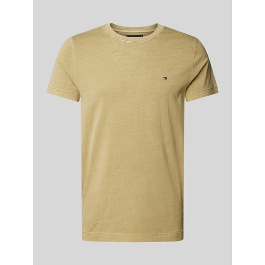 T-shirt z wyhaftowanym logo ze sklepu Peek&Cloppenburg  w kategorii T-shirty męskie - zdjęcie 172417000