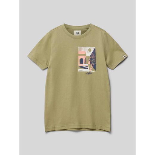 T-shirt z nadrukowanym motywem ze sklepu Peek&Cloppenburg  w kategorii T-shirty chłopięce - zdjęcie 172417093