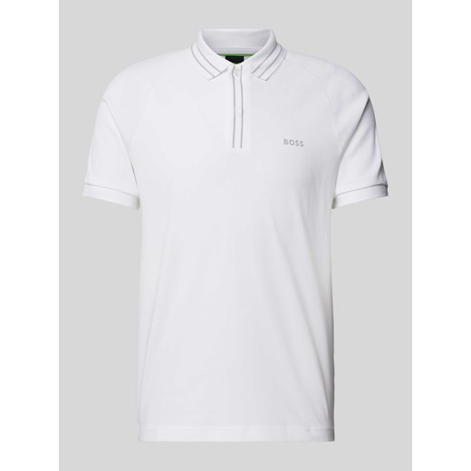Koszulka polo z nadrukiem z logo model ‘Paule’ ze sklepu Peek&Cloppenburg  w kategorii T-shirty męskie - zdjęcie 172417131