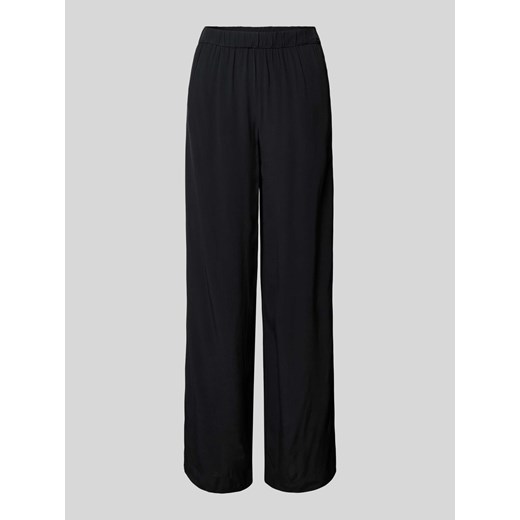 Spodnie materiałowe z elastycznym pasem ze sklepu Peek&Cloppenburg  w kategorii Spodnie damskie - zdjęcie 172417644