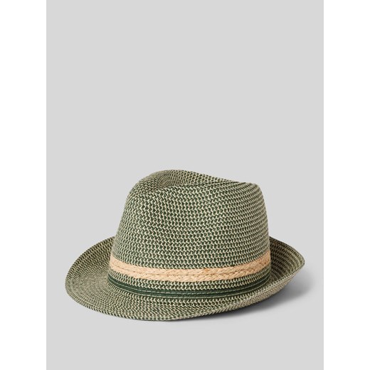 Kapelusz słomiany z opaską model ‘TRILBY RAFFIA’ ze sklepu Peek&Cloppenburg  w kategorii Kapelusze męskie - zdjęcie 172417793