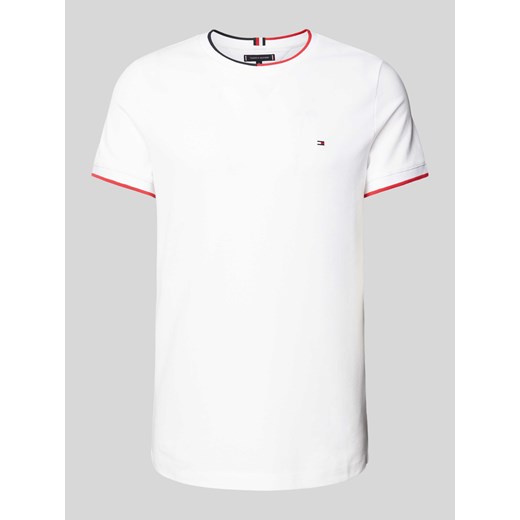 T-shirt z paskami w kontrastowym kolorze ze sklepu Peek&Cloppenburg  w kategorii T-shirty męskie - zdjęcie 172417951