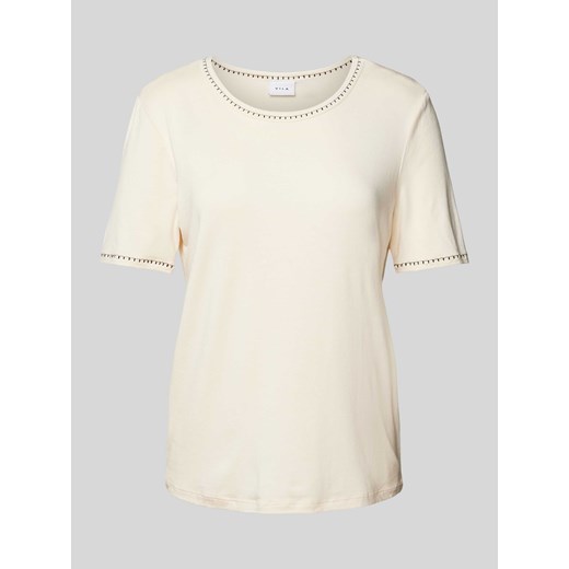 T-shirt z okrągłym dekoltem model ‘SILLY’ ze sklepu Peek&Cloppenburg  w kategorii Bluzki damskie - zdjęcie 172418230