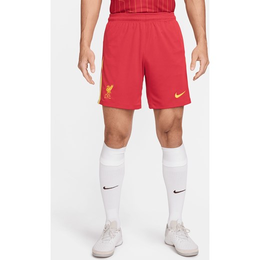 Męskie spodenki piłkarskie Nike Dri-FIT Liverpool F.C. Stadium 2024 (wersja domowa) – replika - Czerwony ze sklepu Nike poland w kategorii Spodenki męskie - zdjęcie 172418603