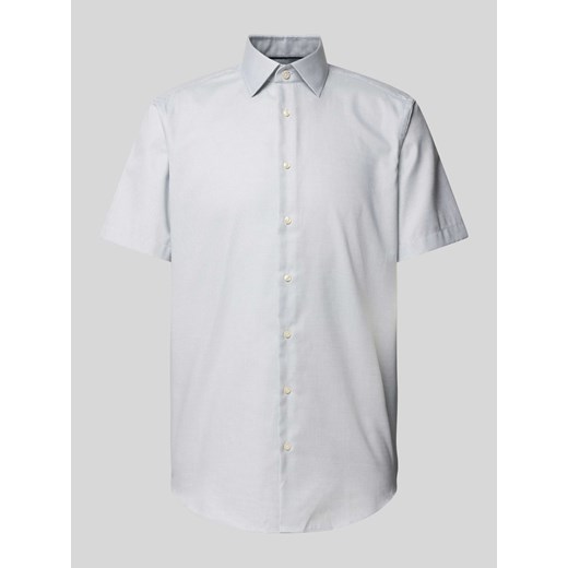 Koszula biznesowa o kroju regular fit z delikatnie fakturowanym wzorem ze sklepu Peek&Cloppenburg  w kategorii Koszule męskie - zdjęcie 172420591