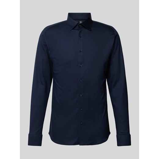 Koszula biznesowa o kroju slim fit z bawełny ze sklepu Peek&Cloppenburg  w kategorii Koszule męskie - zdjęcie 172420624
