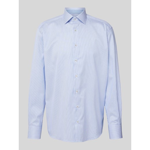 Koszula biznesowa o kroju comfort fit ze wzorem w paski ze sklepu Peek&Cloppenburg  w kategorii Koszule męskie - zdjęcie 172420644