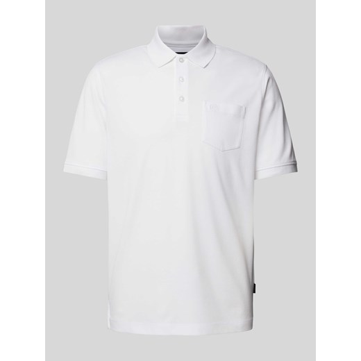Koszulka polo o kroju regular fit z kieszenią na piersi ze sklepu Peek&Cloppenburg  w kategorii T-shirty męskie - zdjęcie 172420691