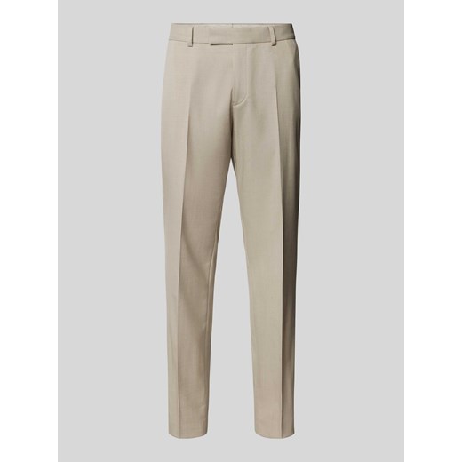 Spodnie do garnituru o kroju regular fit w kant model ‘Sendrik’ ze sklepu Peek&Cloppenburg  w kategorii Spodnie męskie - zdjęcie 172420724