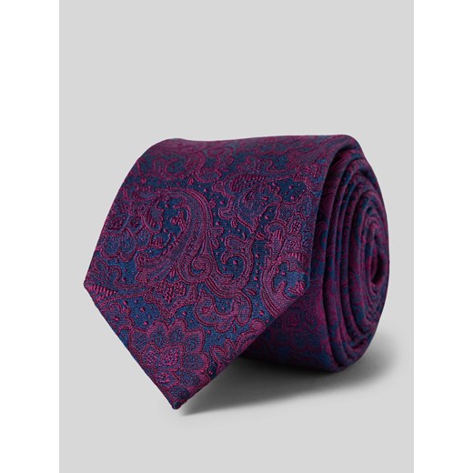 Krawat jedwabny ze wzorem paisley ze sklepu Peek&Cloppenburg  w kategorii Krawaty - zdjęcie 172420741