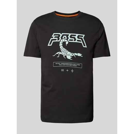 T-shirt z nadrukiem z logo ze sklepu Peek&Cloppenburg  w kategorii T-shirty męskie - zdjęcie 172420751
