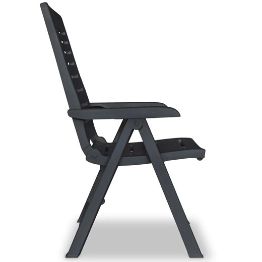 Zestaw szarych krzeseł ogrodowych - Elexio 2Q Elior One Size Edinos.pl