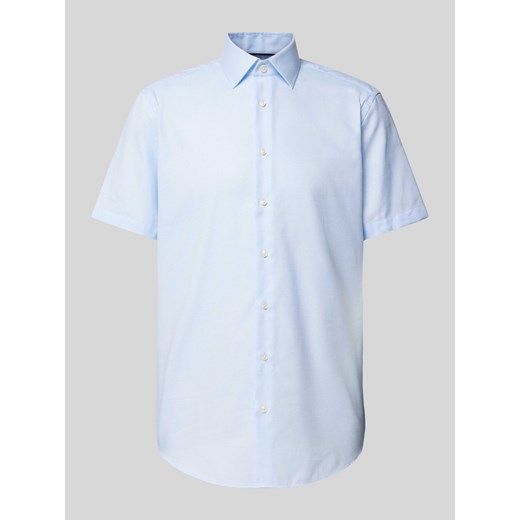 Koszula biznesowa o kroju regular fit z delikatnie fakturowanym wzorem ze sklepu Peek&Cloppenburg  w kategorii Koszule męskie - zdjęcie 172422140