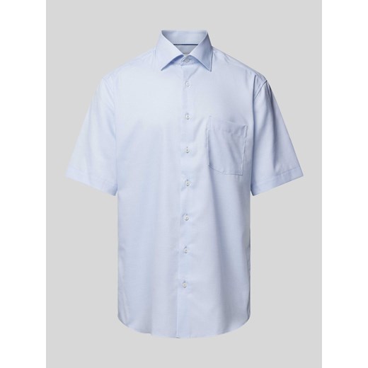 Koszula biznesowa o kroju modern fit ze wzorem na całej powierzchni ze sklepu Peek&Cloppenburg  w kategorii Koszule męskie - zdjęcie 172422242