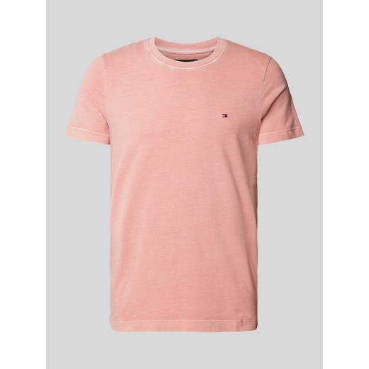 T-shirt z wyhaftowanym logo ze sklepu Peek&Cloppenburg  w kategorii T-shirty męskie - zdjęcie 172422413