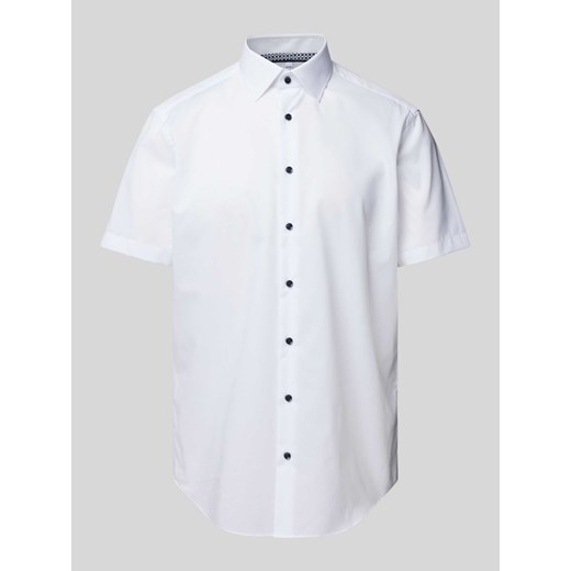 Koszula biznesowa o kroju regular fit z rękawem o dł. 1/2 ze sklepu Peek&Cloppenburg  w kategorii Koszule męskie - zdjęcie 172422482