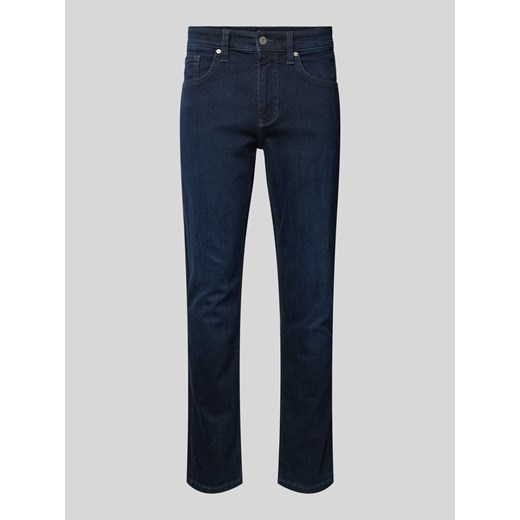 Jeansy o kroju slim fit z 5 kieszeniami model ‘NELIO’ ze sklepu Peek&Cloppenburg  w kategorii Spodnie męskie - zdjęcie 172422483