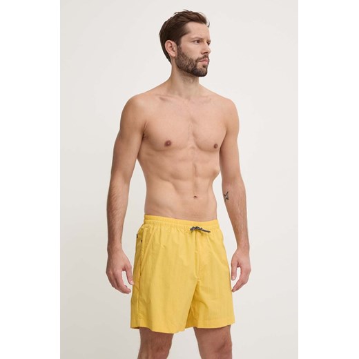 Columbia szorty kąpielowe Summerdry kolor żółty 1930461 ze sklepu PRM w kategorii Spodenki męskie - zdjęcie 172422944