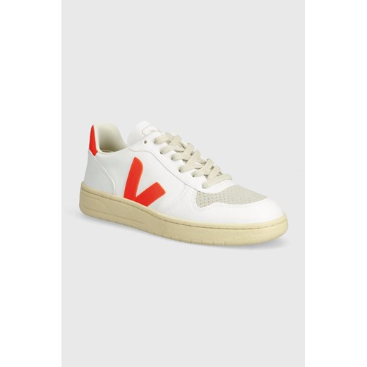 Veja sneakersy V-10 kolor biały VX0703152 ze sklepu PRM w kategorii Buty sportowe damskie - zdjęcie 172423050