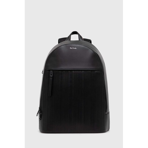 Paul Smith plecak skórzany kolor czarny duży gładki M1A-7586-AEMBST ze sklepu PRM w kategorii Plecaki - zdjęcie 172423170
