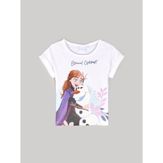 GATE Bawełniana koszulka Frozen 4Y ze sklepu gateshop w kategorii Bluzki dziewczęce - zdjęcie 172423523