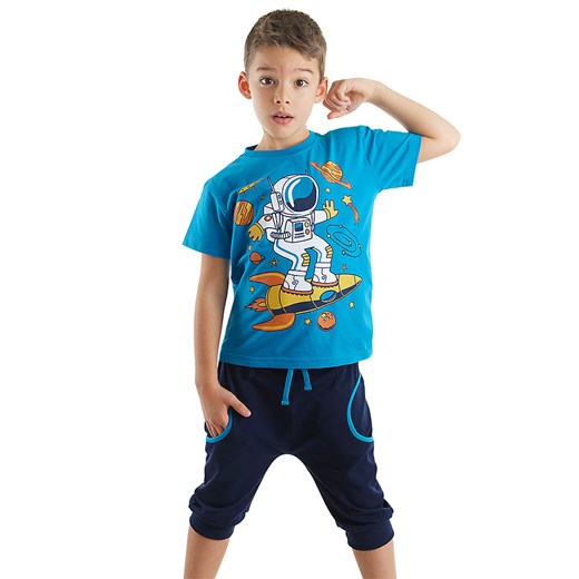 Denokids 2-częściowy zestaw w kolorze niebiesko-granatowym Denokids 110 okazja Limango Polska