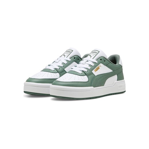 Puma Skórzane sneakersy &quot;CA Pro Classic&quot; w kolorze zielono-białym ze sklepu Limango Polska w kategorii Buty sportowe męskie - zdjęcie 172423713