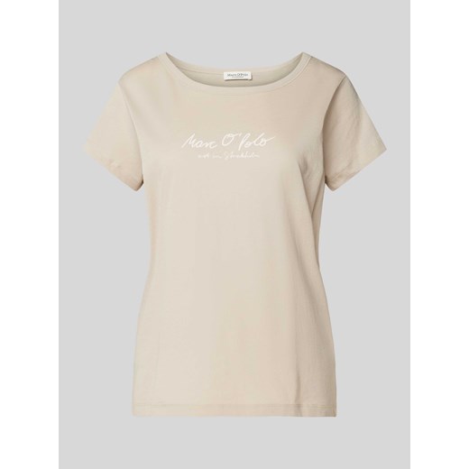 T-shirt z nadrukiem ze sloganem ze sklepu Peek&Cloppenburg  w kategorii Bluzki damskie - zdjęcie 172424942