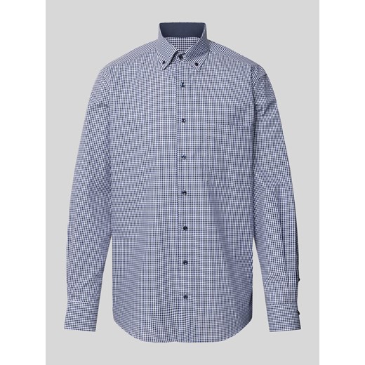 Koszula biznesowa o kroju comfort fit z kołnierzykiem typu button down ze sklepu Peek&Cloppenburg  w kategorii Koszule męskie - zdjęcie 172425001