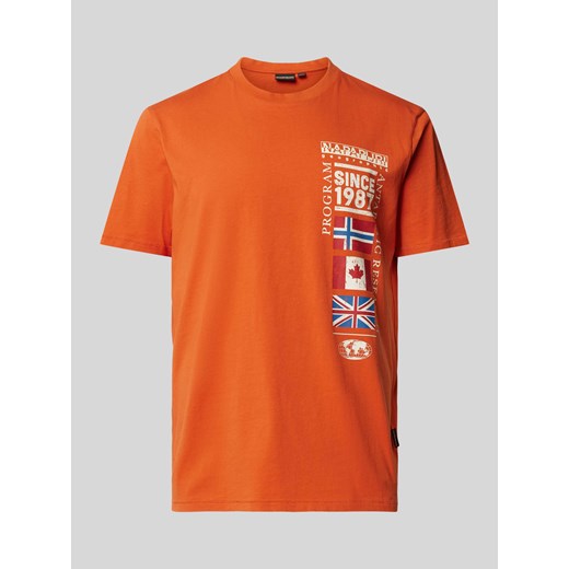 T-shirt z nadrukowanym motywem model ‘TURIN’ ze sklepu Peek&Cloppenburg  w kategorii T-shirty męskie - zdjęcie 172425180