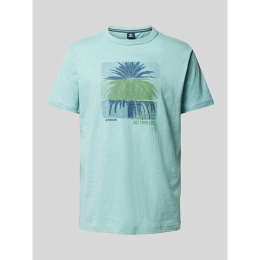 T-shirt z nadrukowanym motywem ze sklepu Peek&Cloppenburg  w kategorii T-shirty męskie - zdjęcie 172425250