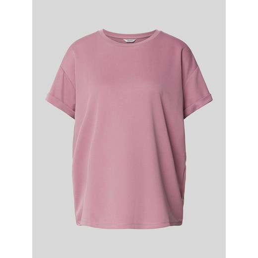 T-shirt z okrągłym dekoltem model ‘Amana’ ze sklepu Peek&Cloppenburg  w kategorii Bluzki damskie - zdjęcie 172425362