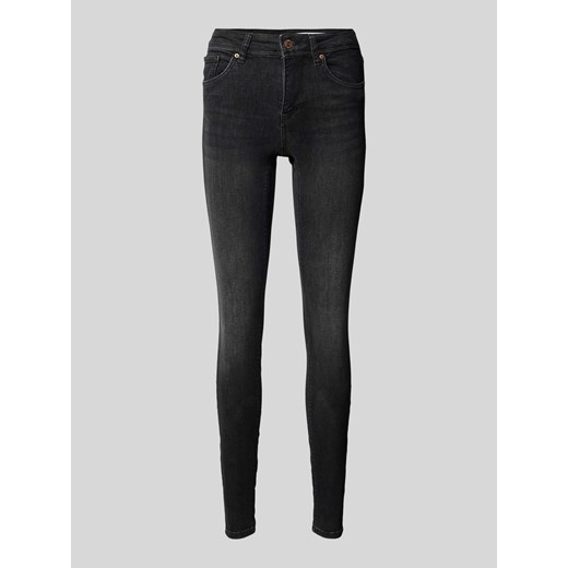 Jeansy o kroju skinny fit z 5 kieszeniami model ‘LUX’ ze sklepu Peek&Cloppenburg  w kategorii Jeansy damskie - zdjęcie 172425401