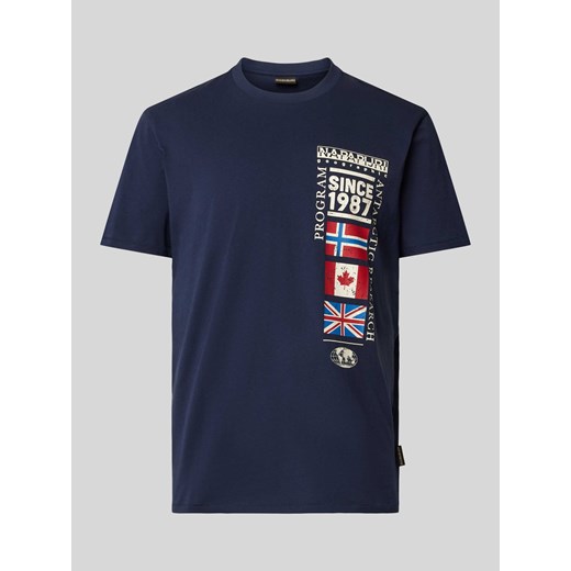 T-shirt z nadrukowanym motywem model ‘TURIN’ ze sklepu Peek&Cloppenburg  w kategorii T-shirty męskie - zdjęcie 172425721