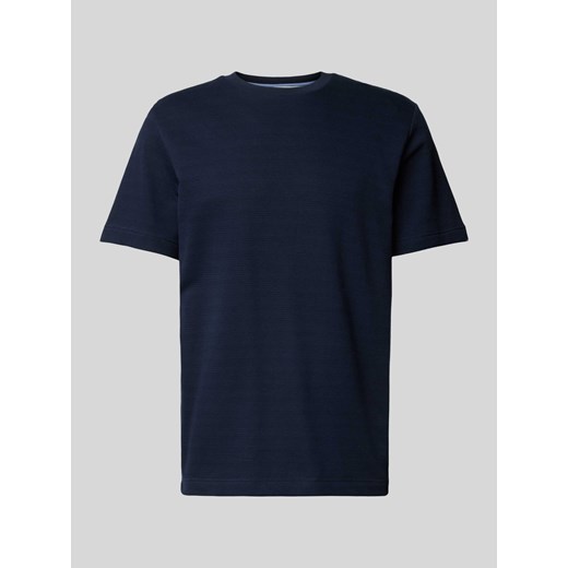 T-shirt z fakturowanym wzorem ze sklepu Peek&Cloppenburg  w kategorii T-shirty męskie - zdjęcie 172426783