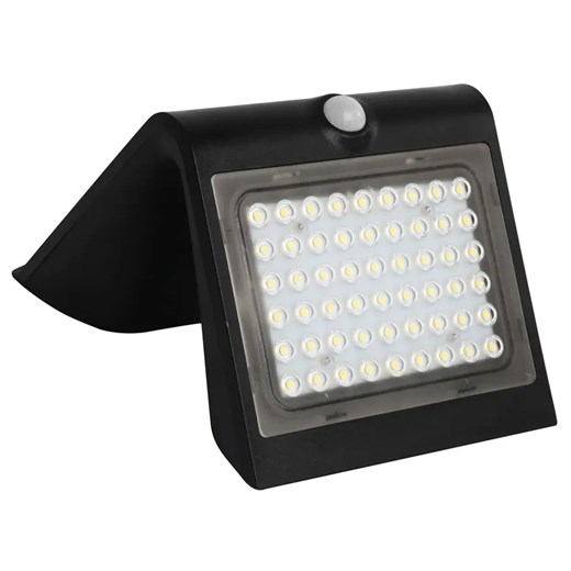 Czarny kinkiet solarny - N026-Motis 3.2W Lumes One Size Edinos.pl
