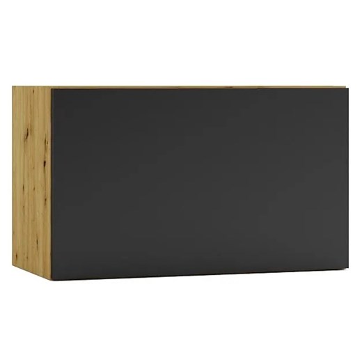 Szafka pod okap 60 cm dąb artisan + czarny - Granada 22X Elior One Size Edinos.pl