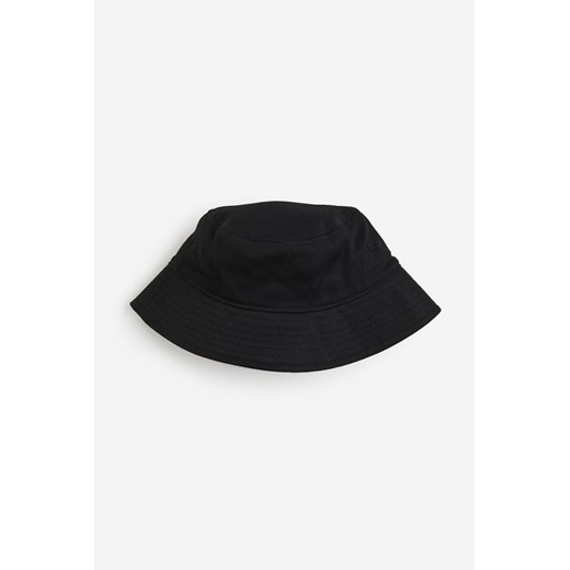 H & M - Bawełniany kapelusz wędkarski - Czarny H & M 58 H&M