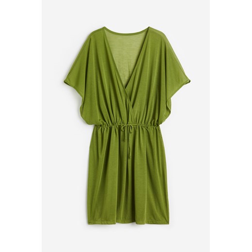 H & M - Tunika plażowa - Zielony ze sklepu H&M w kategorii Sukienki - zdjęcie 172429244
