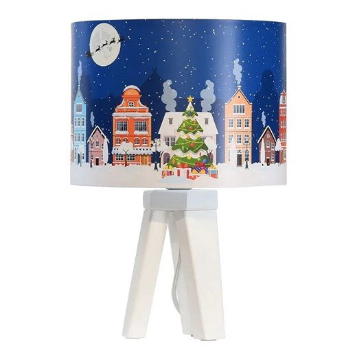 Lampka nocna ze świątecznym abażurem - S288-Erica ze sklepu Edinos.pl w kategorii Lampy dziecięce - zdjęcie 172429772