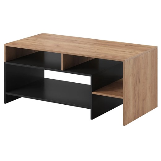 Ława kawowa dąb craft złoty + antracyt E1-T72 ze sklepu Edinos.pl w kategorii Stoły - zdjęcie 172430084