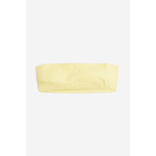 H & M - Góra od kostiumu - Żółty ze sklepu H&M w kategorii Stroje kąpielowe - zdjęcie 172430523