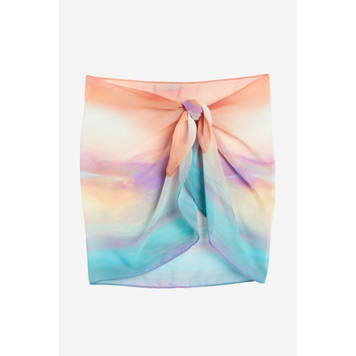 H & M - Krótki sarong - Pomarańczowy ze sklepu H&M w kategorii Odzież plażowa - zdjęcie 172430551