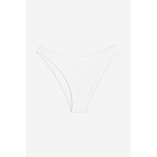 H & M - Dół od kostiumu High-leg - Biały ze sklepu H&M w kategorii Stroje kąpielowe - zdjęcie 172430610