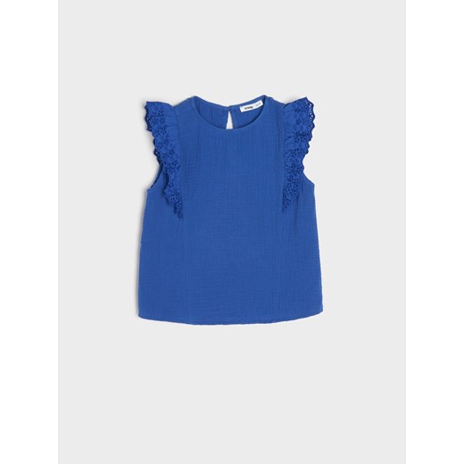 Sinsay - Bluzka - niebieski ze sklepu Sinsay w kategorii Bluzki dziewczęce - zdjęcie 172433343