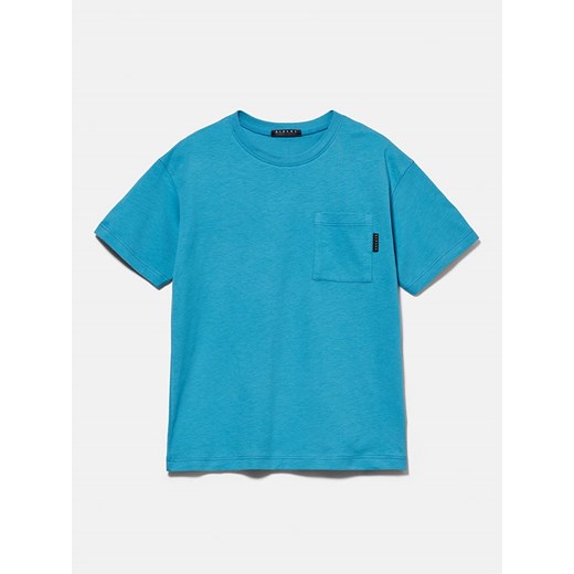 Sisley Koszulka w kolorze turkusowym ze sklepu Limango Polska w kategorii T-shirty chłopięce - zdjęcie 172436084